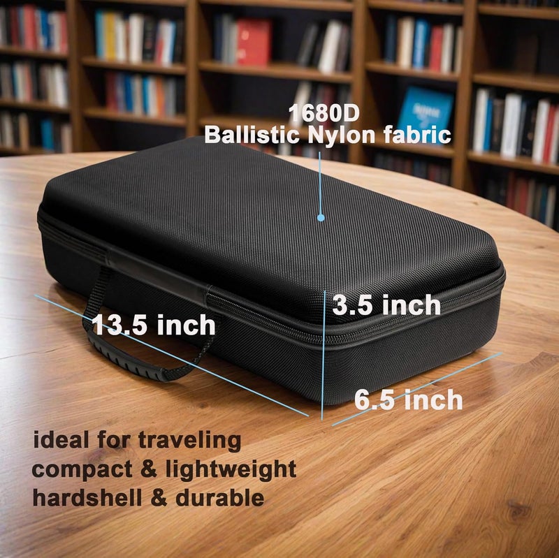 RIGICASE 10 slots watch travel case, Hard Portable watch carry storage display organizer box, fit watches up to 55mm face - Image 3